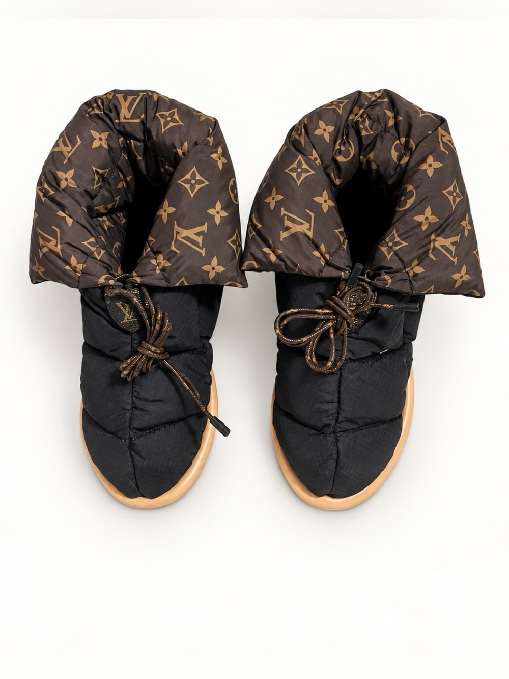 AUTHENTIC Louis Vuitton Monogram Pillow Ankle Boots Size 38